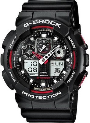 ZEGAREK męski CASIO G-SHOCK GA-100-1A4