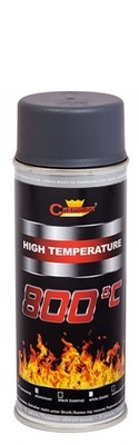 Farba Spray Lakier 400ml żaroodporna czarny