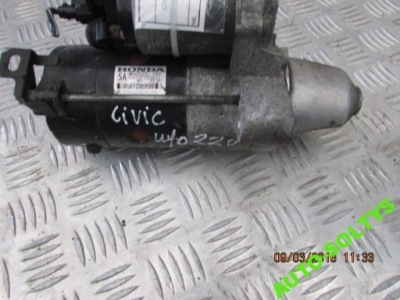 Стартер honda civic viii ufo 06r 2.2 фото №1