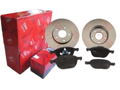 DISCS + PADS TRW FRONT VOLVO S40 II V50 C30 - milautoparts-fr.ukrlive.com