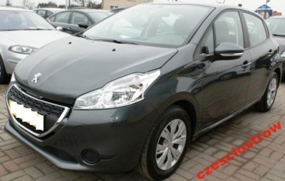 Peugeot 208 2008 панель приладів консоль подушки безпеки фото №1