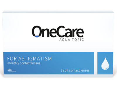 Soczewki toryczne OneCare TORIC astigmatism 3szt