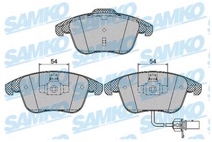 SABOTS DE FREIN HAM AVANT VW TRANSPORTER T4 SAMKO - milautoparts-fr.ukrlive.com