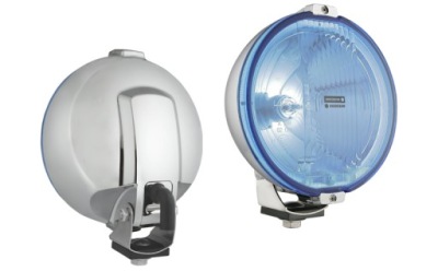 PROJECTEUR PHARES ANTIBROUILLARD EN LIGNE CHROME RING LED 