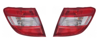 LAMP REAR MERCEDES KLASA-C W204 07-11 UNIVERSAL SET - milautoparts-fr.ukrlive.com