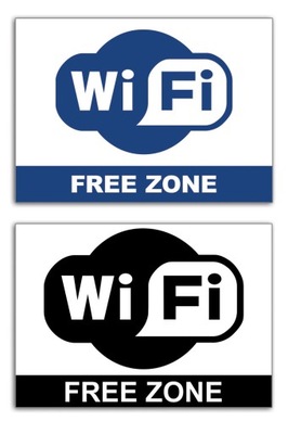 tablica WIFI Wi-Fi Wi fi PCV tabliczka ZNAK