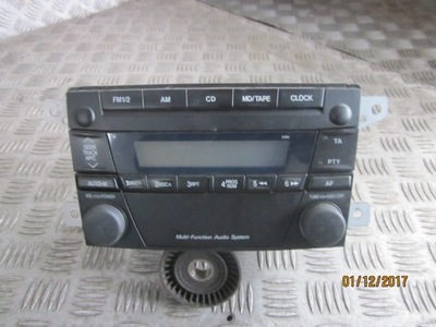 Радио mazda premacy 01-05r cb81669s0a фото №1
