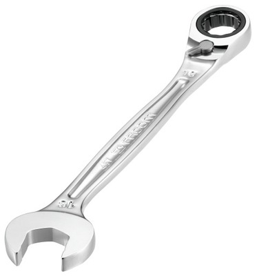 Klucz płasko-oczkowy z grzechotką 17 mm 467B.17 Facom
