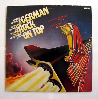 German Rock On Top ~ LP Krautrock - super stan!!! Kraftwerk
