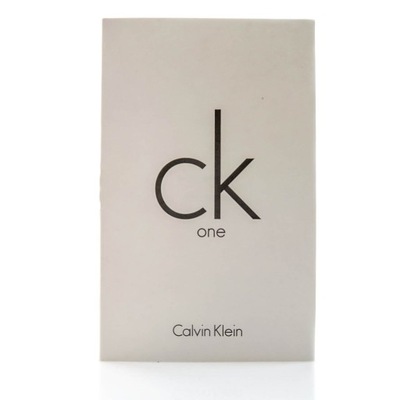 Calvin Klein CK ONE woda toaletowa 1,2 ml PRÓBKA