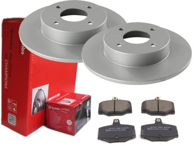 2× BREMBO DISQUE DE FREIN ARRIÈRE NISSAN + BREMBO KLOCEK DE FREIN KIT P 56 024 - milautoparts-fr.ukrlive.com