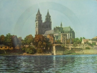 POCZTÓWKA DŹWIĘKOWA 1959 - Magdeburg zamek