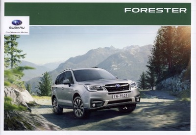 Subaru Forester prospekt 2017 Słowacja