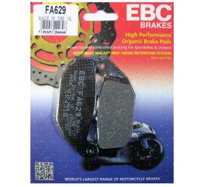 SABOTS DE FREIN DE FREIN EBC FA629 - milautoparts-fr.ukrlive.com