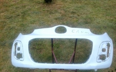 Бампер перед передний citroen c1 lift 12- фото №1