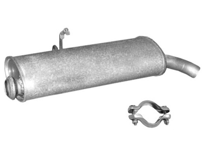 PEUGEOT CARGO / CITROEN BERLINGO / 1.9D SILENCER END + STRAP - milautoparts-fr.ukrlive.com