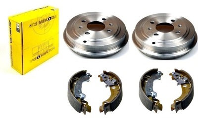 BEBNY BRAKE SHOES FIAT PANDA II WITHOUT ABS - milautoparts-fr.ukrlive.com