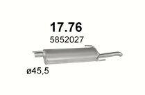 PL 17.76 POT D'ÉCHAPEMENT PLOCIENNIK TL. FINAL OPEL ASTRA - milautoparts-fr.ukrlive.com