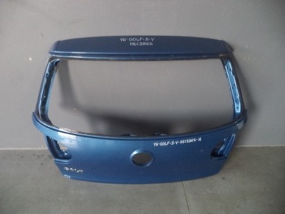 VW GOLF 5 HATCHBACK BOOTLID REAR REAR - milautoparts-fr.ukrlive.com