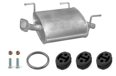 SILENCER END NISSAN ALMERA II 1,5-1,8 - milautoparts-fr.ukrlive.com