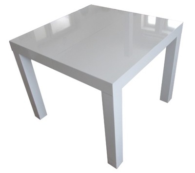 Stół biały POŁYSK 90x90+2x50 lub 80x80 wymiary