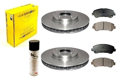 DISCS PADS NISSAN X-TRAIL T31 QASHQAI J10 FRONT 296MM - milautoparts-fr.ukrlive.com