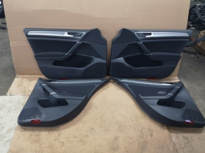 Vw golf 7 vii обивка обшивка дверь фото №1