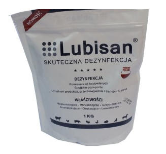 LUBISAN DEZYNFEKCJA klatki kuwety KRÓLIKA Kota 1kg