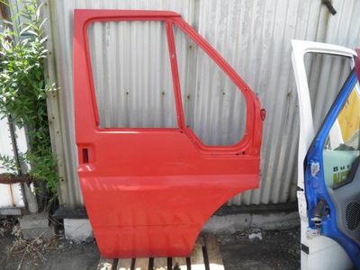 Transit 2000- двері передні праве червоні фото №1