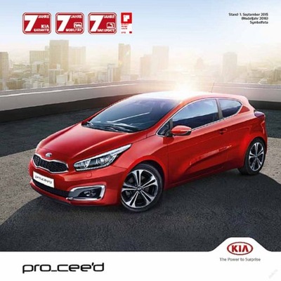 Kia Pro Ceed prospekt 2015 - milautoparts-fr.ukrlive.com