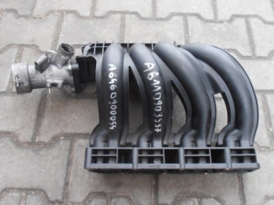 Колектор дросельна заслінка mercedes a6110903537 фото №1