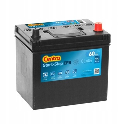 BATTERY CENTRA CL604 60AH 520A EFB JAPAN - milautoparts-fr.ukrlive.com