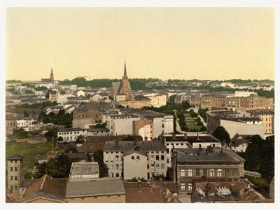 KOŁOBRZEG Panorama Miasta 1890 r.