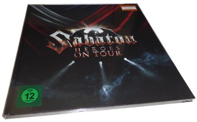 SABATON Heroes On Tour LIMITED 2DVD+2BLURAY+CD BOX