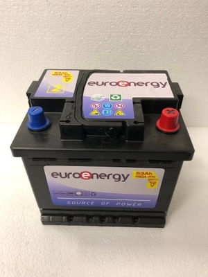 AKUMULATOR EURO ENERGY EE53 12V 53AH P+ 460A