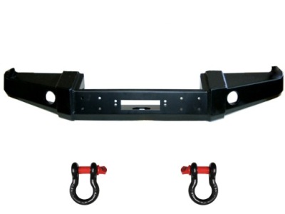 Бампер перед jeep wrangler tj металлический стальной фото №1