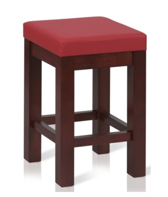 Taboret Drewniany ERGO P stołek kuchenny - kolory