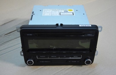 5M0035186AA SKODA VW SHARAN 7N TSI RADIO CD  