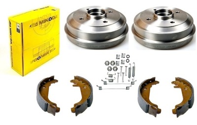 BEBNY BRAKE SHOES SET PEUGEOT 306 CITROEN XSARA ZX 180MM SYSTEM BENDIX - milautoparts-fr.ukrlive.com