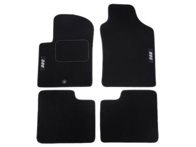 FIAT 500 2008-.... MATS VELOUR - milautoparts-fr.ukrlive.com