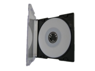 Pudełka CD x 1 na MINI płytki 8cm 25 szt czarne