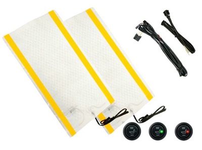 ASSORTIMENT MAT CHAUFFAGE REVÊTEMENT SIÈGE AUTOMOBILE SIÈGES 12V 33W COMPLET TAPIS - milautoparts-fr.ukrlive.com