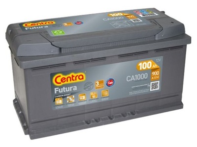 ACCUMULATEUR CENTRA FUTURA 100AH 900A CA1000 CHORZOW - milautoparts-fr.ukrlive.com