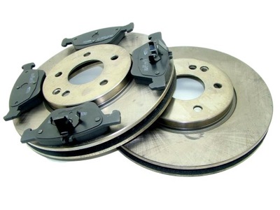 DISQUES 2 PC. + SABOTS DE FREIN AVANT MERCEDES C E W210 W203 CLK - milautoparts-fr.ukrlive.com