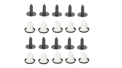 Набір кліпси підкрилок skoda fabia ii roomster 07- фото №1