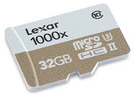 Karta Lexar MicroSDHC Professional 1000X 32GB