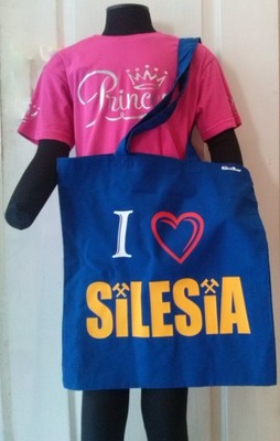Torba z nadrukiem I <3 Silesia
