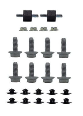 Vw sharan transporter t4 набір кліпси захист гвинт фото №1