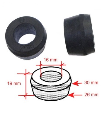 Гумки амортизаторів toyota land cruiser bj40 fj40 фото №1