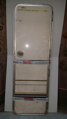 Drzwi wejściowe kemping przyczepa 167x52 (otwór)